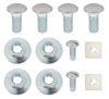 T1403 1967-87 Chevrolet / GMC Fleetside Pickup License Panel Mountng Set - image 1