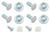 T1403 1967-87 Chevrolet / GMC Fleetside Pickup License Panel Mountng Set - image 2