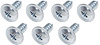 T1439 1947-55 Chevrolet, GMC (First Series); Glove Box Screw Set; #8 x 7/16 in.; Phillips Washer Head; Silver Zinc Finish - image 1