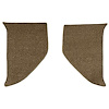 T1531817 1960-63 Chevrolet/GMC Truck; Carpet Kick Panel Inserts; w/o Cardboard Backing; Loop; Medium Saddle - image 1