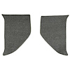 T1531835 1960-63 Chevrolet/GMC Truck; Carpet Kick Panel Inserts; w/o Cardboard Backing; Loop; Gunmetal Gray - image 1
