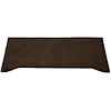 T1532071 1960-66 Chevrolet/GMC Truck; Rear Cab Wall Carpet; Loop; Dark Brown - image 1