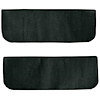 T1532185 1960-66 Chevrolet/GMC Truck; Carpet Door Panel Inserts; w/o Cardboard Backing; 2-Piece; Loop; Blue Green - image 1