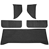 T1532257 1960-63 Chevrolet/GMC Truck; Carpet Accessory Kit; w/ Rear Cab Wall, Door & Kick Panels; Loop; Charcoal - image 1