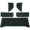 T1532285 1960-63 Chevrolet/GMC Truck; Carpet Accessory Kit; w/ Rear Cab Wall, Door & Kick Panels; Loop; Blue Green - image 1