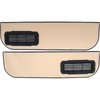 T1548401 1973-74 Chevrolet/GMC Truck; Carpet Door Panel Inserts; w/ Cardboard Backing; w/Vents; 2-Piece; Loop; Black - image 4