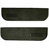 T1548438 1973-74 Chevrolet/GMC Truck; Carpet Door Panel Inserts; w/ Cardboard Backing; w/Vents; 2-Piece; Loop; Dark Olive Green - image 1