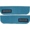 T1548484 1973-74 Chevrolet/GMC Truck; Carpet Door Panel Inserts; w/ Cardboard Backing; w/Vents; 2-Piece; Loop; Medium Blue - image 2