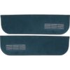 T1548612 1974-87 Chevrolet/GMC Truck; Carpet Door Panel Inserts; w/ Cardboard Backing; w/ Vents; 2-Piece; Cutpile; Dark Blue - image 2