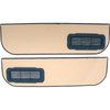 T1548612 1974-87 Chevrolet/GMC Truck; Carpet Door Panel Inserts; w/ Cardboard Backing; w/ Vents; 2-Piece; Cutpile; Dark Blue - image 4