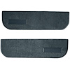 T1548676 1974-87 Chevrolet/GMC Truck; Carpet Door Panel Inserts; w/ Cardboard Backing; w/ Vents; 2-Piece; Cutpile; Blue - image 1