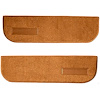 T1548681 1974-87 Chevrolet/GMC Truck; Carpet Door Panel Inserts; w/ Cardboard Backing; w/ Vents; 2-Piece; Cutpile; Mandrin Orang - image 1
