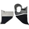 T1549101 1974-91 Chevrolet/GMC Truck; Carpet Kick Panel Inserts; w/o Cardboard Backing; Cutpile; Black - image 2