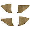 T1549137 1974-91 Chevrolet/GMC Truck; Carpet Kick Panel Inserts; w/o Cardboard Backing; Cutpile; Buckskin - image 1