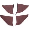 T1549158 1974-91 Chevrolet/GMC Truck; Carpet Kick Panel Inserts; w/o Cardboard Backing; Cutpile; Maple / Canyon - image 4