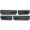 T1549433 1974-87 Chevrolet/GMC Crew Cab Truck; Carpet Door Panel Inserts; w/ Cardboard Backing; w/ Vents; 4-Piece; Cutpile; Grap - image 1