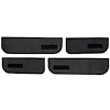 T1549457 1974-87 Chevrolet/GMC Crew Cab Truck; Carpet Door Panel Inserts; w/ Cardboard Backing; w/ Vents; 4-Piece; Cutpile; Char - image 1