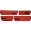 T1549458 1974-87 Chevrolet/GMC Crew Cab Truck; Carpet Door Panel Inserts; w/ Cardboard Backing; w/ Vents; 4-Piece; Cutpile; Mapl - image 1