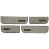 T1549467 1974-87 Chevrolet/GMC Crew Cab Truck; Carpet Door Panel Inserts; w/ Cardboard Backing; w/ Vents; 4-Piece; Cutpile; Medi - image 1