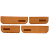 T1549481 1974-87 Chevrolet/GMC Crew Cab Truck; Carpet Door Panel Inserts; w/ Cardboard Backing; w/ Vents; 4-Piece; Cutpile; Mand - image 1