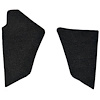 T1551601 1988-99 Chevrolet/GMC Truck; Carpet Kick Panel Inserts; w/o Cardboard Backing; Cutpile; Black - image 1