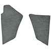 T1551656 1988-99 Chevrolet/GMC Truck; Carpet Kick Panel Inserts; w/o Cardboard Backing; Cutpile; Dove Gray - image 1