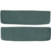 T1552306 1955-59 Chevrolet/GMC Truck; Carpet Door Panel Inserts; w/o Cardboard Backing; 2-Piece; Loop; Aqua - image 2