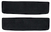 T1552366 1955-59 Chevrolet/GMC Truck; Carpet Door Panel Inserts; w/o Cardboard Backing; 2-Piece; Loop; Midnight Blue - image 1