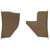 T1552417 1955-59 Chevrolet/GMC Truck; Carpet Kick Panel Inserts; w/o Cardboard Backing; Loop; Medium Saddle - image 2