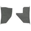 T1552435 1955-59 Chevrolet/GMC Truck; Carpet Kick Panel Inserts; w/o Cardboard Backing; Loop; Gunmetal Gray - image 2