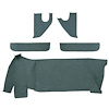 T1558006 1967-72 Chevrolet/GMC Truck; Carpet Accessory Kit; w/ Gas Tank, Door & Kick Panels; Loop; Aqua - image 1
