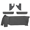 T1558035 1967-72 Chevrolet/GMC Truck; Carpet Accessory Kit; w/ Gas Tank, Door & Kick Panels; Loop; Gunmetal Gray - image 1