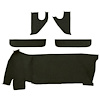T1558038 1967-72 Chevrolet/GMC Truck; Carpet Accessory Kit; w/ Gas Tank, Door & Kick Panels; Loop; Dark Olive Green - image 1