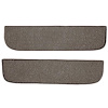 T1558744 1967-72 Chevrolet/GMC Truck; Carpet Door Panel Inserts; w/ Cardboard Backing; 2-Piece; Loop; Fawn Sandalwood - image 1