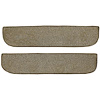 T1558905 1967-72 Chevrolet/GMC Truck; Carpet Door Panel Inserts; w/o Cardboard Backing; 2-Piece; Loop; Gold - image 1