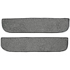 T1558935 1967-72 Chevrolet/GMC Truck; Carpet Door Panel Inserts; w/o Cardboard Backing; 2-Piece; Loop; Gunmetal Gray - image 1