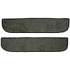 T1558938 1967-72 Chevrolet/GMC Truck; Carpet Door Panel Inserts; w/o Cardboard Backing; 2-Piece; Loop; Dark Olive Green - image 1