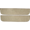 T1558944 1967-72 Chevrolet/GMC Truck; Carpet Door Panel Inserts; w/o Cardboard Backing; 2-Piece; Loop; Fawn Sandalwood - image 1