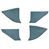 T1559084 1973-74 Blazer/Jimmy; Carpet Kick Panel Inserts; w/o Cardboard Backing; Loop; Medium Blue - image 1