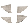T1559168 1974-91 Blazer/Jimmy; Carpet Kick Panel Inserts; w/ Cardboard Backing; Cutpile; Silver - image 1