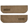 T1559818 1974-91 Blazer/Jimmy; Carpet Door Panel Inserts; w/ Cardboard Backing; w/ Vents; 2-Piece; Cutpile; Saddle - image 1