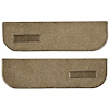 T1559859 1974-91 Blazer/Jimmy; Carpet Door Panel Inserts; w/ Cardboard Backing; w/ Vents; 2-Piece; Cutpile; Cognac - image 1
