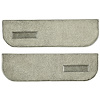 T1559874 1974-91 Blazer/Jimmy; Carpet Door Panel Inserts; w/ Cardboard Backing; w/ Vents; 2-Piece; Cutpile; Saddle / Biscuit - image 1