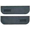 T1559876 1974-91 Blazer/Jimmy; Carpet Door Panel Inserts; w/ Cardboard Backing; w/ Vents; 2-Piece; Cutpile; Blue - image 1