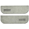 T1559892 1974-91 Blazer/Jimmy; Carpet Door Panel Inserts; w/ Cardboard Backing; w/ Vents; 2-Piece; Cutpile; Almond - image 1