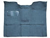 T1623484 1969-72 Blazer/Jimmy; 2-Door; Molded Passenger Area Carpet Kit; Loop; Standard Backing; Floor Shift; 4-Speed; High Hump - image 1