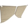 T1724444 1964-66 Chevrolet/GMC Truck; Carpet Kick Panel Inserts; w/o Cardboard Backing; Loop; Fawn Sandalwood - image 2