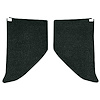 T1724485 1964-66 Chevrolet/GMC Truck; Carpet Kick Panel Inserts; w/o Cardboard Backing; Loop; Blue Green - image 1