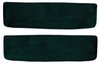 T1769113 1955-59 Chevrolet/GMC Truck; Carpet Door Panel Inserts; w/o Cardboard Backing; 2-Piece; Daytona; Dark Green - image 2