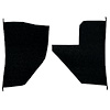 T1769201 1955-59 Chevrolet/GMC Truck; Carpet Kick Panel Inserts; w/o Cardboard Backing; Daytona; Black - image 1
